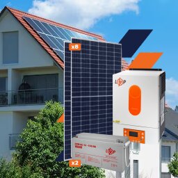 Обладнання для сонячної електростанції (СЕС) Стандарт 4 kW АКБ 3,6kWh Gel 150 Ah null