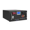Акумулятор LP LiFePO4 48V (51,2V) - 100 Ah (5120Wh) (Smart BMS 100A) с LCD RM RS485/CAN - Зображення 4