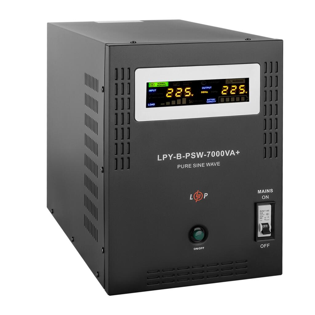ИБП с правильной синусоидой 48V LPY-B-PSW-7000VA+(5000Вт)10A/20A - Изображение 3
