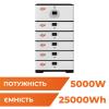 Джерело безперебійного живлення (ДБЖ) LP BOX DEYE 5kWh + АКБ 25kWh