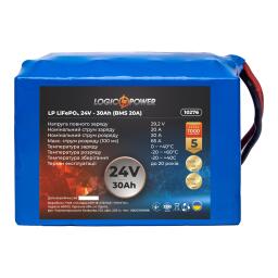Аккумулятор LP LiFePO4 24V - 30 Ah (BMS 20A)