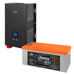 Комплект резервного питания LogicPower ИБП 3500W + литиевая (LiFePO4) батарея 5888Wh