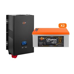 Комплект резервного живлення LP (LogicPower) ДБЖ + літієва (LiFePO4) батарея (UPS W5000+ АКБ LiFePO4 5888W) null