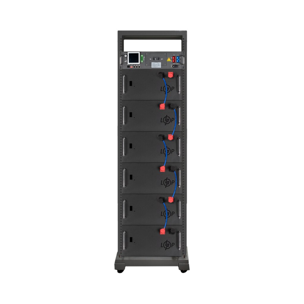 Аккумулятор LP LiFePO4 Battery HVM 307,2V 280Ah (86016 Wh) BMS 125А AB Lrack black - Изображение 1
