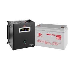 Комплект резервного питания ИБП + гелевая батарея (UPS W500 + АКБ GL 1200Wh)