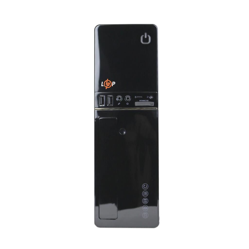 Комп'ютерний корпус LP S607 BK 400W Slim 2хUSB 2.0 - Зображення 3