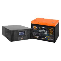 Комплект резервного питания LogicPower B1500 + литиевая (LiFePO4) батарея 1280Wh