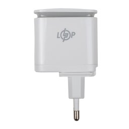 Зарядка для телефона LogicPower 25W (Type-C+USB) QC3.0 PD + кабель (Type-C to Type-C) 25WCH