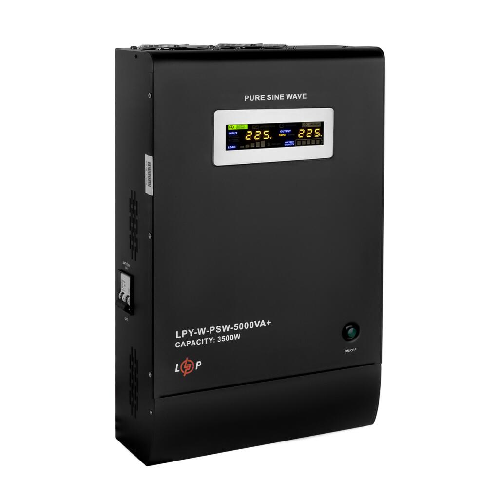 ИБП с правильной синусоидой 48V LPY-W-PSW-5000VA+(3500Вт)10A/20A - Изображение 3