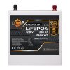 Аккумулятор LP LiFePO4 12V (12,8V) - 230 Ah (2944Wh) (BMS 80/40А) металл - Изображение 1