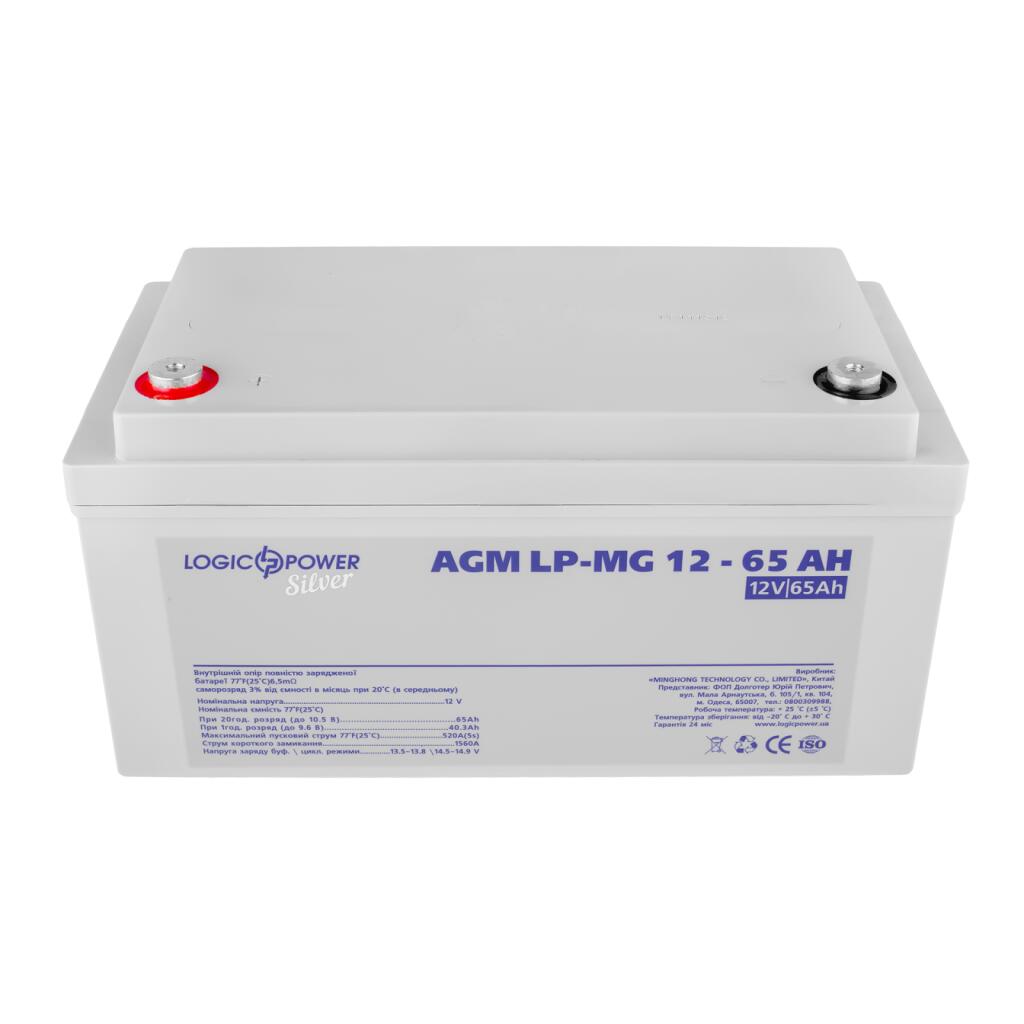 Аккумулятор мультигелевый LP-MG 12V - 65 Ah Silver - Изображение 2