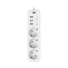 Сетевой фильтр PREMIUM LP-X3 USB 2 м White (2200Вт) - Изображение 2