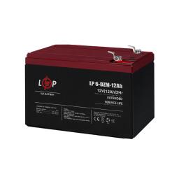 Тяговый свинцово-кислотный AGM аккумулятор LP 6-DZM-12 Ah - под Болт М5