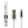 Кабель USB - Lightning 1м W (силикон) белый / Retail - Изображение 1