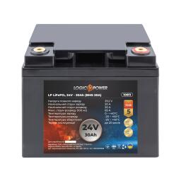 Аккумулятор LP LiFePO4 24V (25,6V) - 30 Ah (768Wh) (BMS 20A) пластик