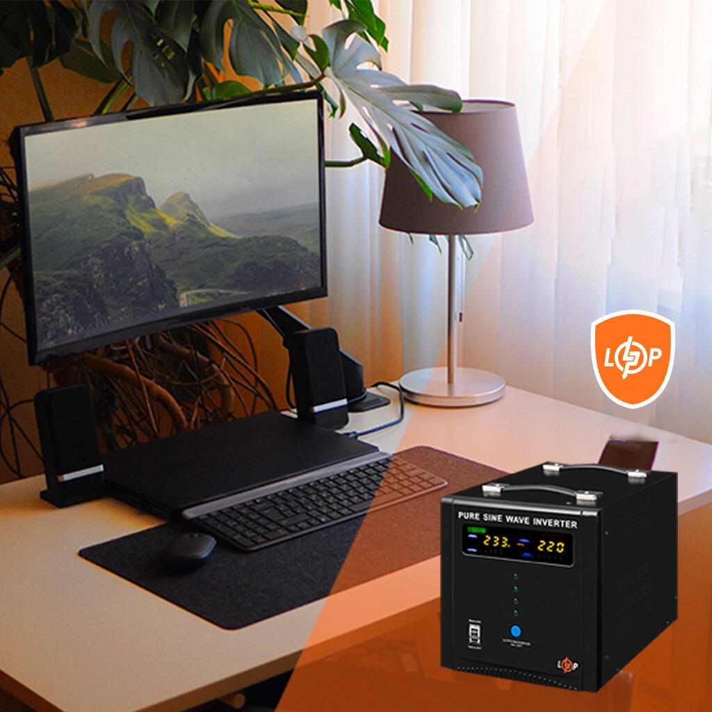 ИБП LogicPower LPY-PSW-2000VA+ (1400Вт) 10A/20A с правильной синусоидой 24V - Изображение 8