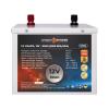 Аккумулятор LP LiFePO4 12V (12,8V) - 90 Ah (1152Wh) (BMS 80A/40A) металл - Изображение 1