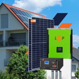 Оборудование для солнечной электростанции (СЭС) Премиум 15 kW АКБ 11,8 kWh LiFePO4 230 Ah 