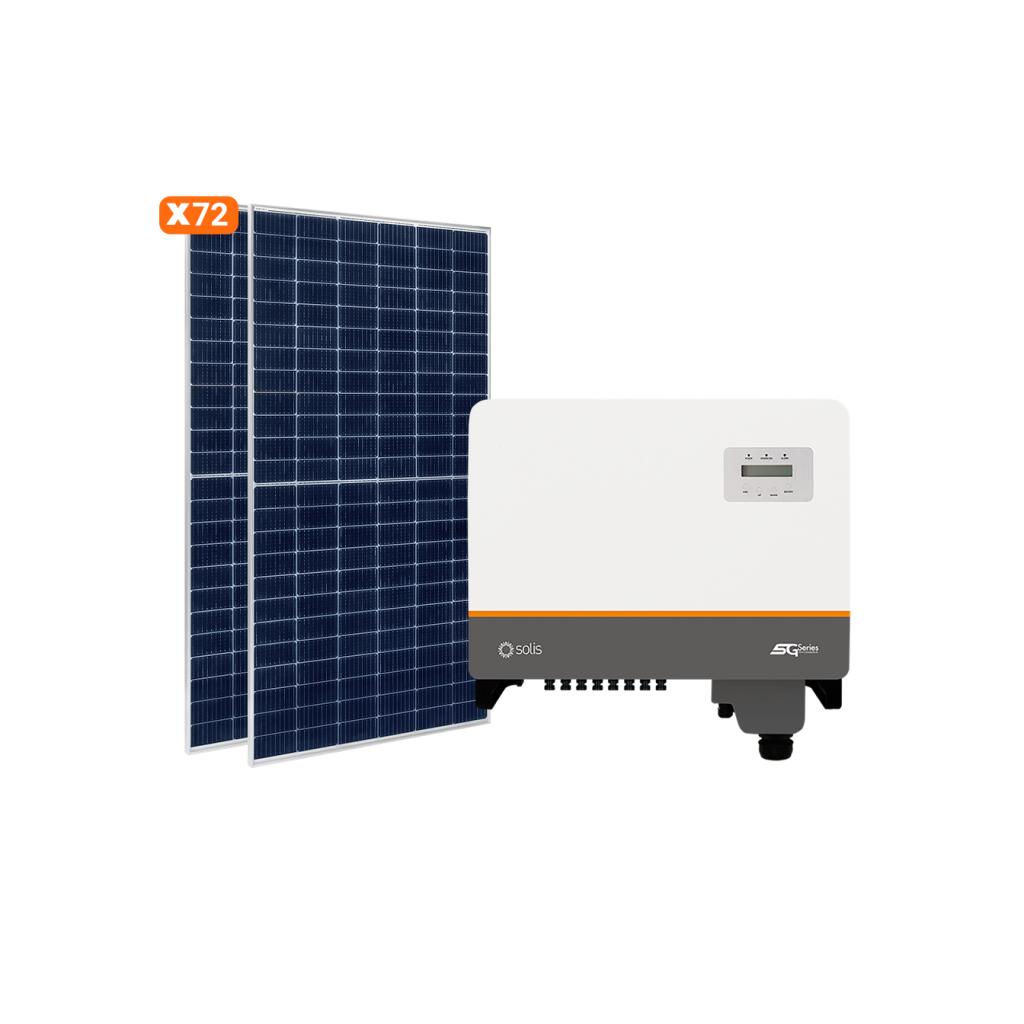 Сонячна електростанція (СЕС) 30 kW Solis GRID 3Ф (під зелений тариф) - Зображення 2