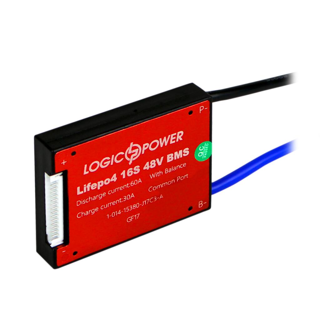 BMS плата LP LiFePO4 48V 16S Dis 60A Ch 30A - Зображення 2