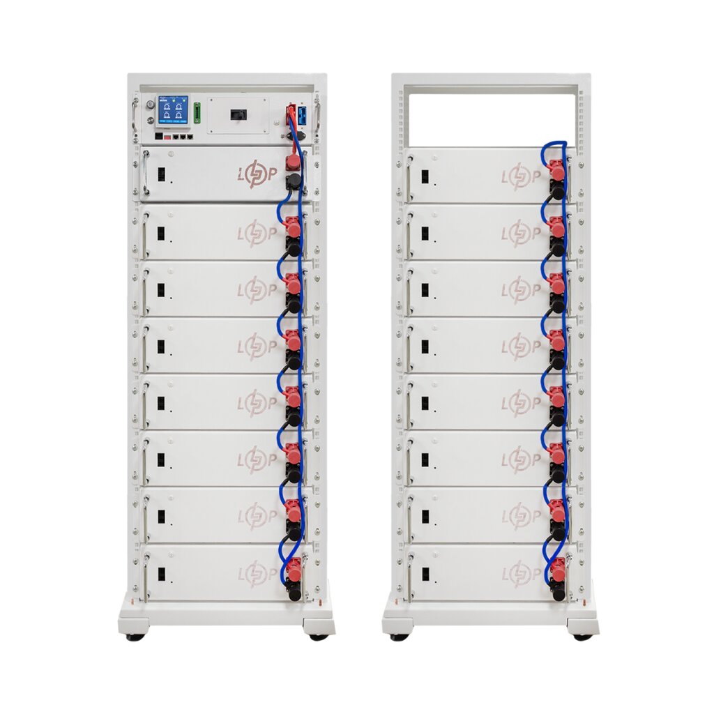 Акумулятор LP LiFePO4 Battery HVM 819,2V 100Ah (81920 Wh) BMS 160А P AB Lrack white - Изображение 1