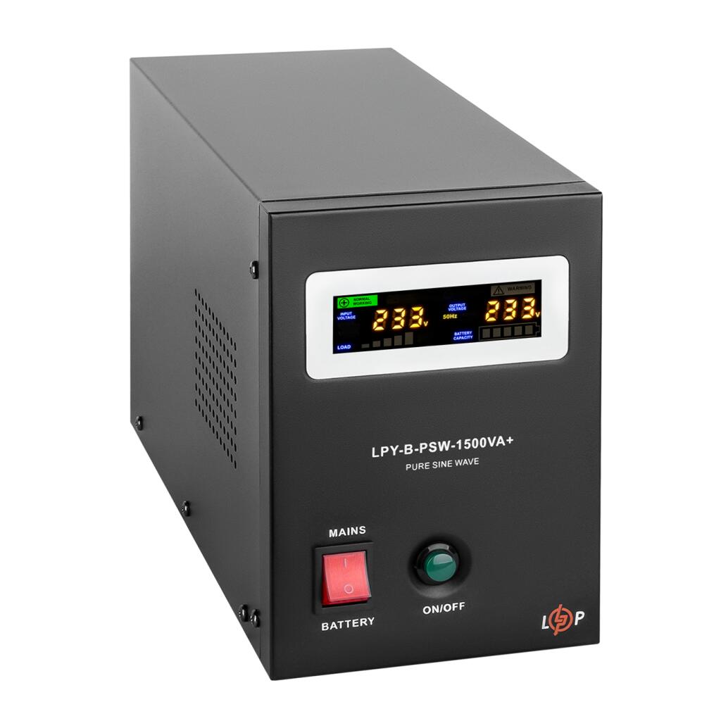 ИБП с правильной синусоидой 24V LPY-B-PSW-1500VA+(1050Вт) 10A/15A - Изображение 3