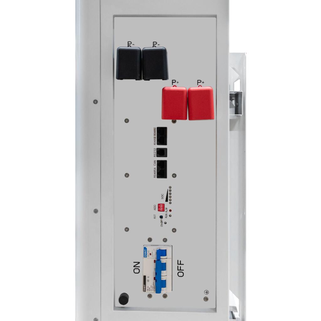 Акумулятор LP LiFePO4 51,2V - 280 Ah (14336 Wh) (Smart BMS 200A) с LCD AB RS485/CAN - Зображення 5