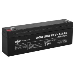 Акумулятор AGM LPM 12V - 2.3 Ah null