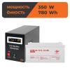 Комплект резервного питания для котла LogicPower ИБП + гелевая батарея (UPS B500VA + АКБ GL 780W) - Изображение 1