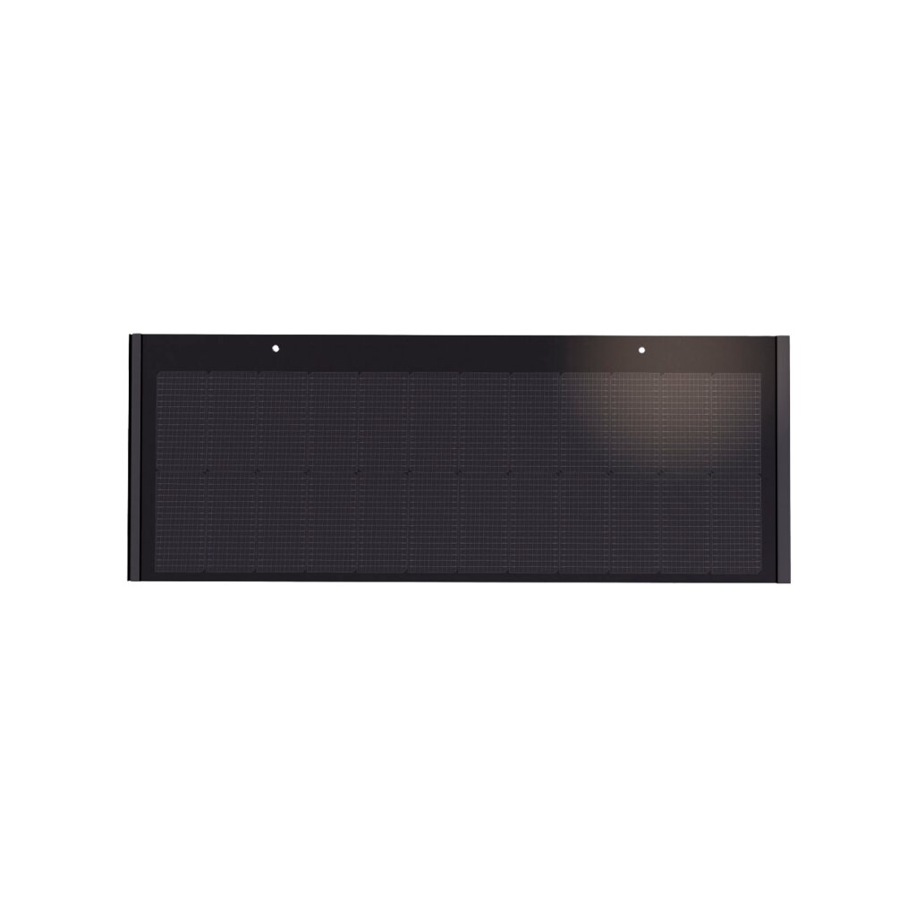 Солнечная черепица плоская с рамой и двумя отверстиями 100W (Черный) (1203*450*13) - Изображение 1