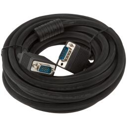 Кабель 7 м черный (с двумя ферритовыми кольцами) VGA-7.0BK