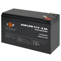 Акумулятор AGM LPM 12V - 8 Ah null