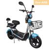 Электрический мопед CITY gy-4 350W/48V (серо-голубой) - Изображение 1