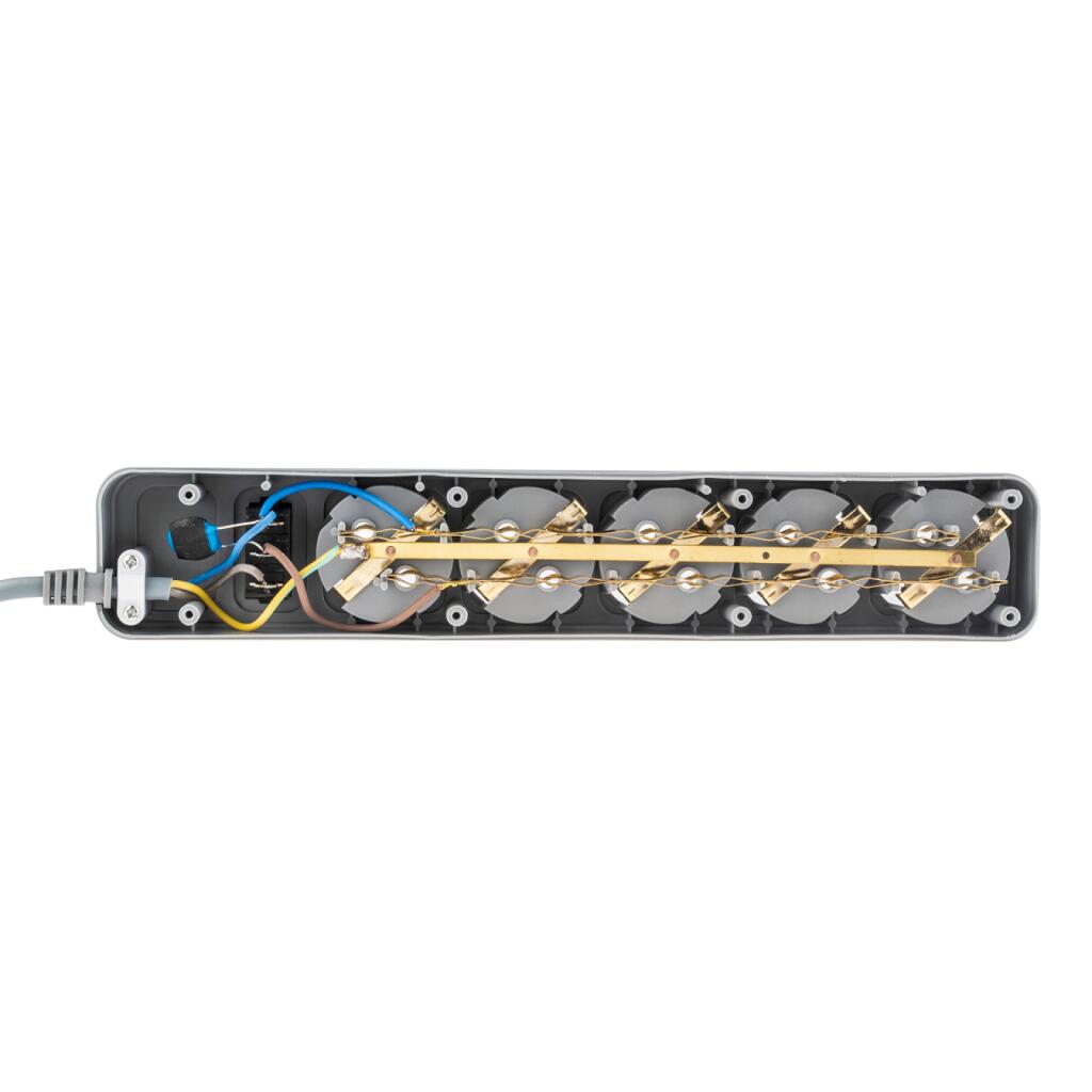 Сетевой фильтр LP-X5 10 м Grey (OEM) - Изображение 4