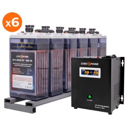 Комплект резервного живлення для підприємств ДБЖ + OPzS батарея (UPS W800 + АКБ OPzS 3860W) 