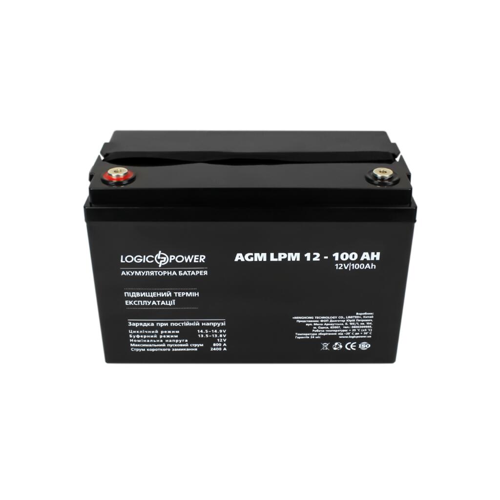 Акумулятор AGM LPM 12V - 100 Ah - Зображення 6