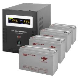 Комплект резервного питания LogicPower ИБП + гелевая батарея (UPS B6000 + АКБ GL 960W)