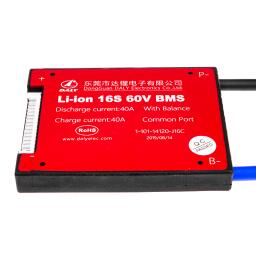 BMS плата LP Li-ion 60V 16S 40A симметрия