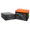 Комплект резервного живлення LogicPower B1500 + літієва (LiFePO4) батарея 1280Wh - Зображення 3
