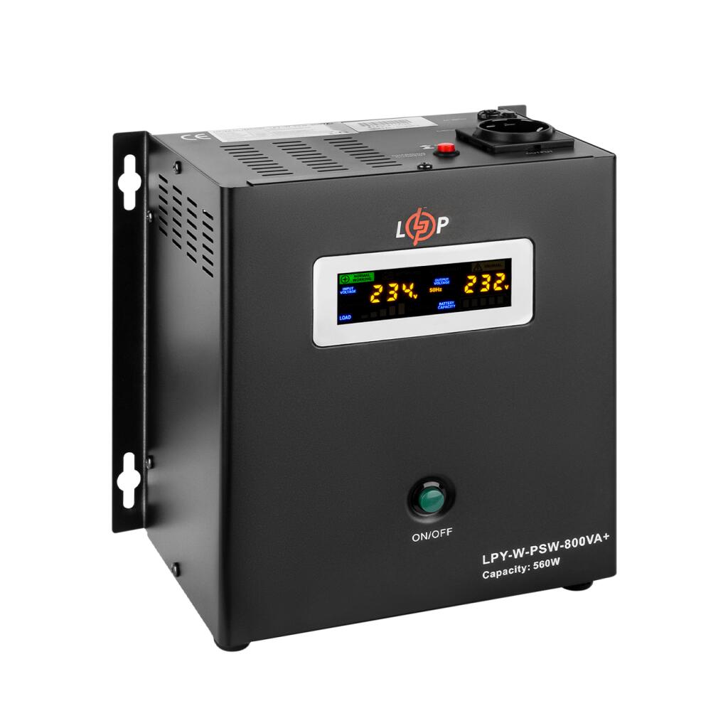 ИБП с правильной синусоидой 12V LPY-W-PSW-800VA+(560Вт)5A/15A - Изображение 2