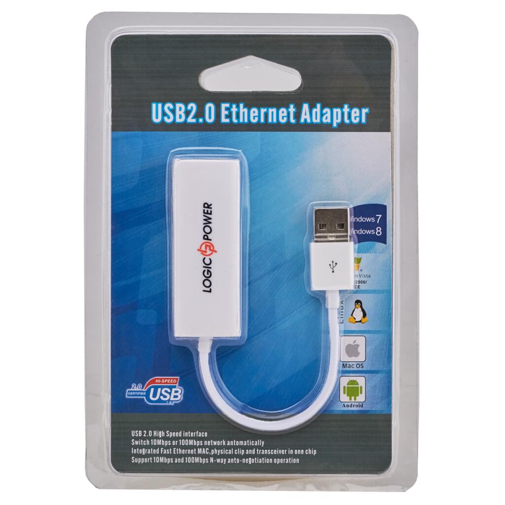 Переходник LogicPower RJ45 - USB (external Lan adapter) - Изображение 2