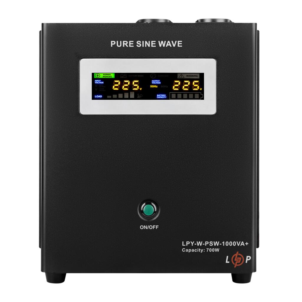 Комплект резервного питания для котла ИБП + литиевая (LiFePO4) батарея (UPS W1000 + АКБ LiFePO4 960W) - Изображение 2