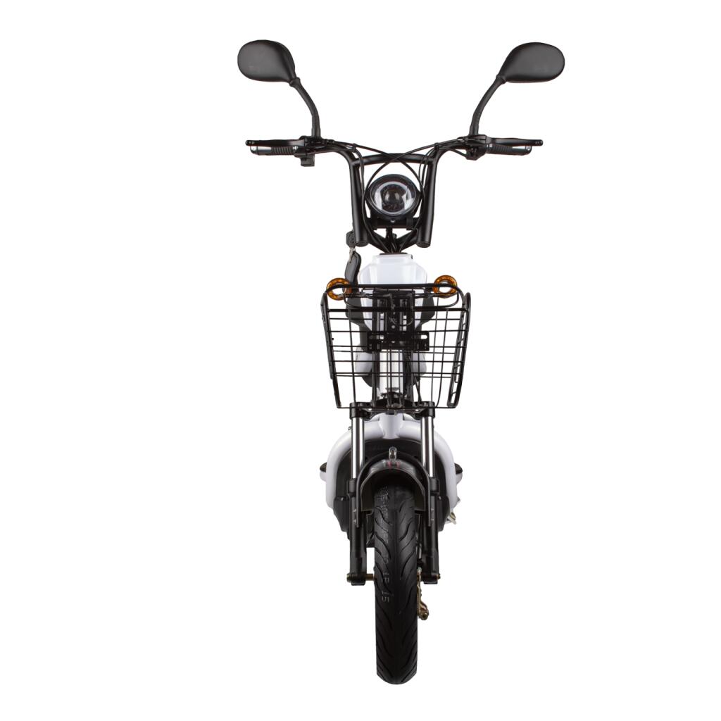 Электрический мопед R1 RACING Athena 500W/48V (белый) - Изображение 2