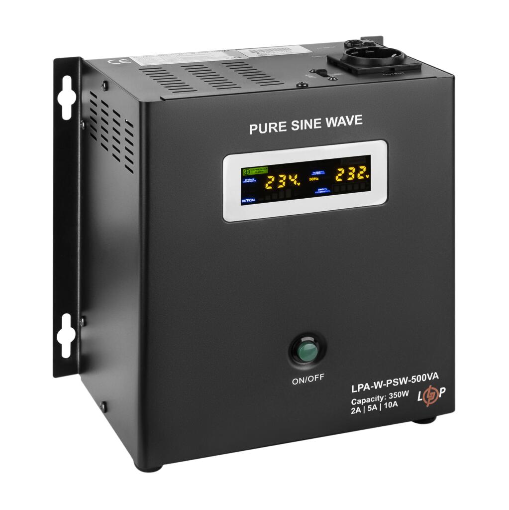 ИБП с правильной синусоидой 12V LPA-W-PSW-500VA(350Вт) 2A/5A/10A - Изображение 3