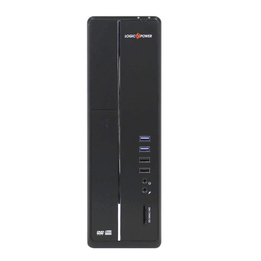 Комп'ютерний корпус LP S602 BS 400W Slim 2хUSB 2.0 - Зображення 5