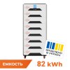 Аккумулятор LP LiFePO4 Battery HVM 358.4V 230Ah 82432 Wh BMS 125А метал BOX - Изображение 1