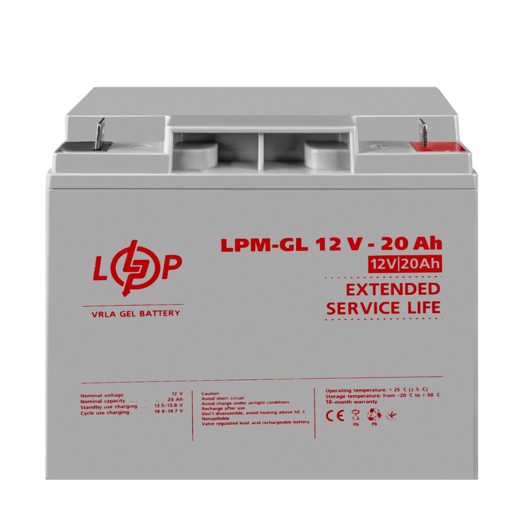 Распродажа Аккумулятор гелевый LPM-GL 12V - 20 Ah - Изображение 2