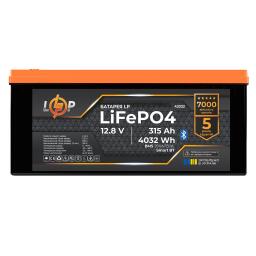 Аккумулятор LP LiFePO4 12,8V - 315 Ah (4032Wh) (BMS 200A/100А) пластик Smart BT