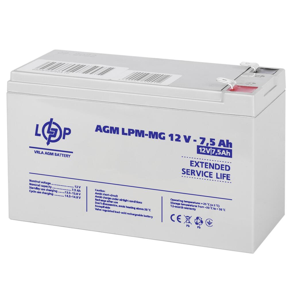 LogicPower AGM LPM-MG 12 - 7,5 AH (6554)
