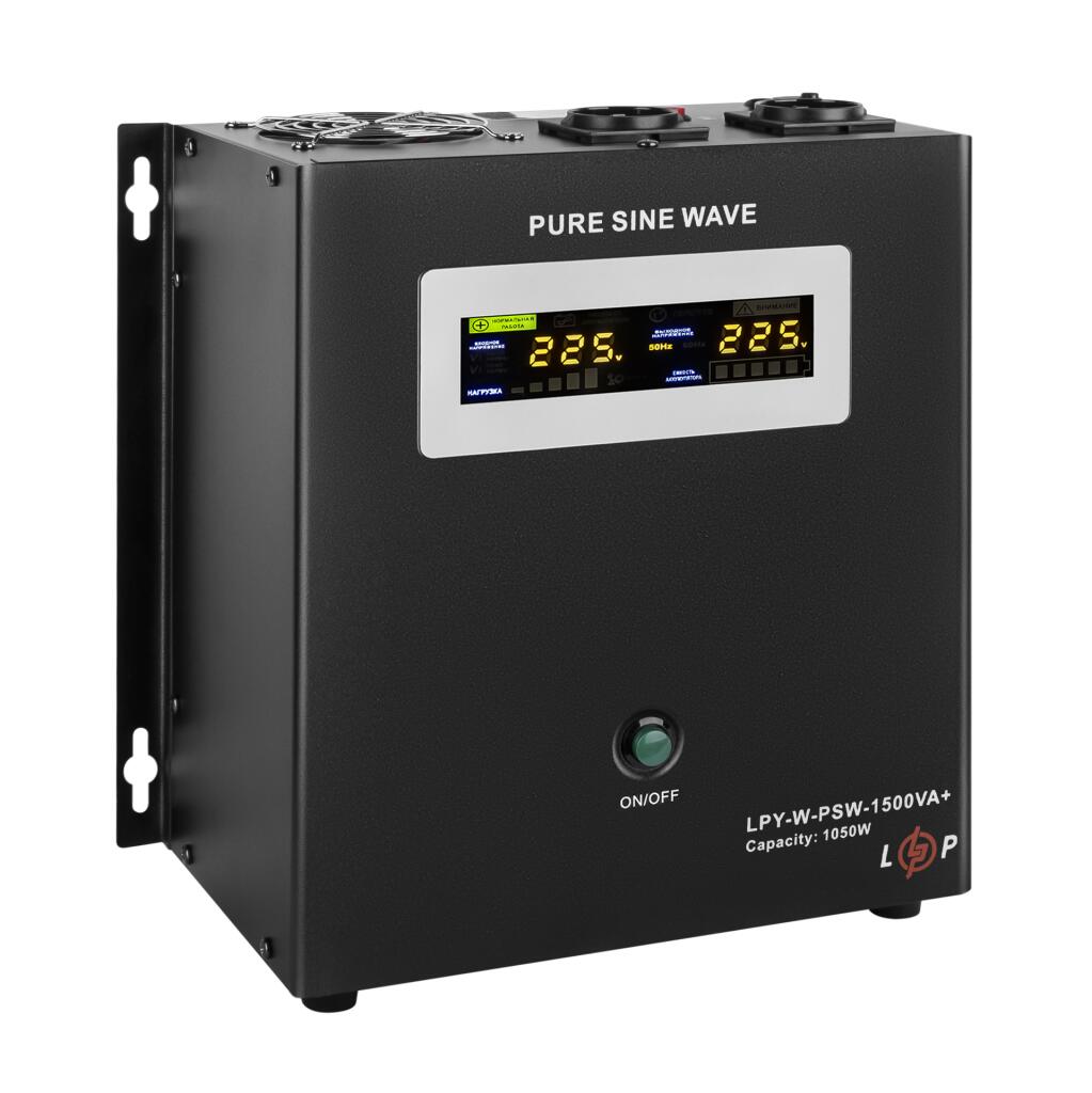 ИБП с правильной синусоидой 24V LPY-W-PSW-1500VA+(1050Вт)10A/15A - Изображение 3